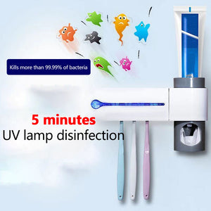 UV Toothbrush Sanitizer Holder