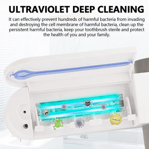 UV Toothbrush Sanitizer Holder