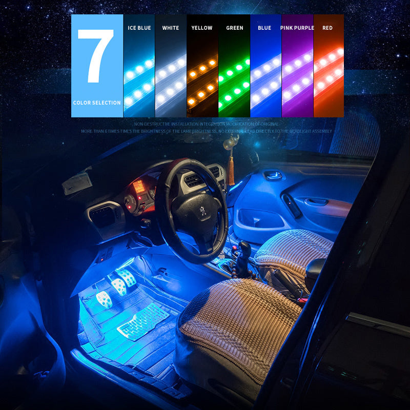 LED Interior Remote Glow Lights