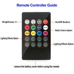 LED Interior Remote Glow Lights