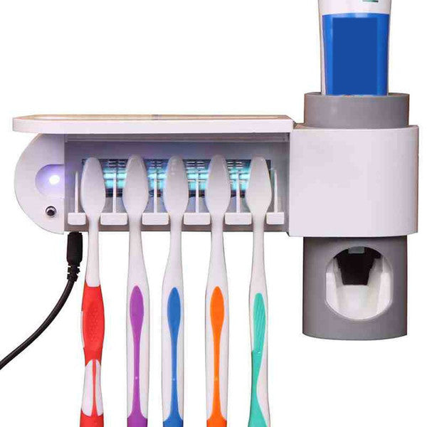 UV Toothbrush Sanitizer Holder